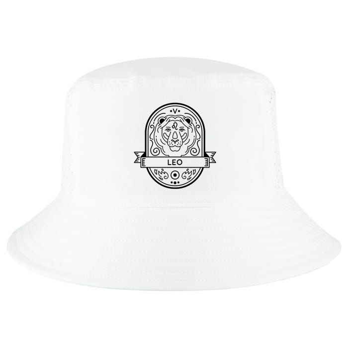 Leo Zodiac Symbol Design Cool Comfort Performance Bucket Hat