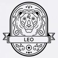 Leo Zodiac Symbol Design Cool Comfort Performance Bucket Hat