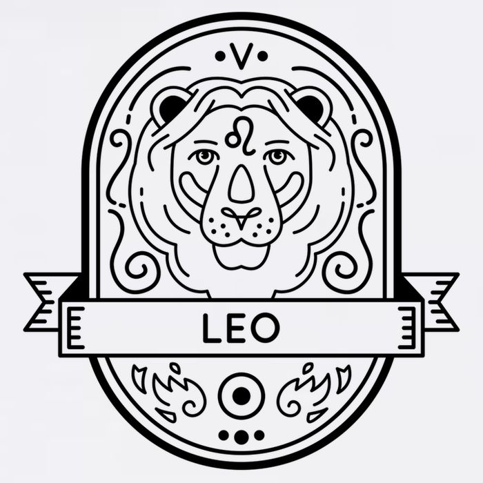 Leo Zodiac Symbol Design Cool Comfort Performance Bucket Hat