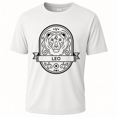 Leo Zodiac Symbol Design Performance Shirt