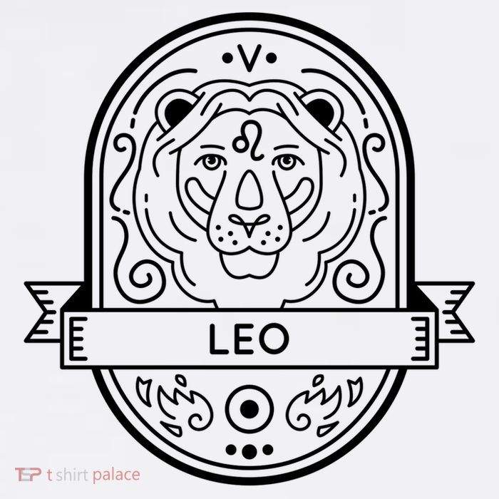Leo Zodiac Symbol Design 11oz C Handle Ceramic Mug