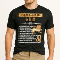 Leo Zodiac Top 10 Rules Of Leo Performance Shirt