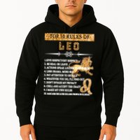 Leo Zodiac Top 10 Rules Of Leo Hoodie