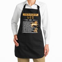 Leo Zodiac Top 10 Rules Of Leo Apron