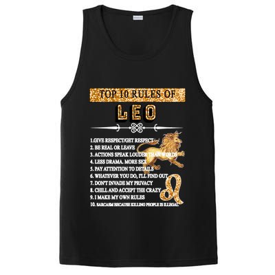 Leo Zodiac Top 10 Rules Of Leo PosiCharge Competitor Tank