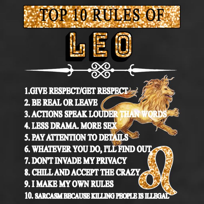 Leo Zodiac Top 10 Rules Of Leo Trucker Hat