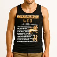 Leo Zodiac Top 10 Rules Of Leo Tank Top