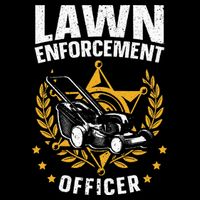 Lawn Enforcement Officer for a Lawn Care Lawn Mowing Fan Impact Tech Backpack