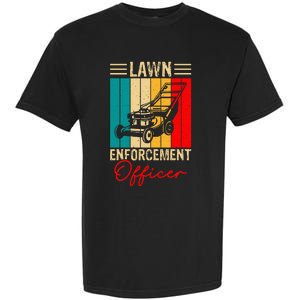 Lawn Enforcement Officer Garment-Dyed Heavyweight T-Shirt