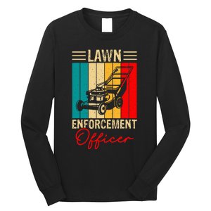 Lawn Enforcement Officer Long Sleeve Shirt