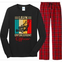 Lawn Enforcement Officer Long Sleeve Pajama Set