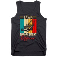 Lawn Enforcement Officer Tank Top