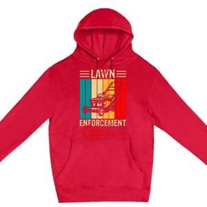 Lawn Enforcement Officer Premium Pullover Hoodie