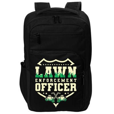Lawn Enforcement Officer Lawn Care Impact Tech Backpack