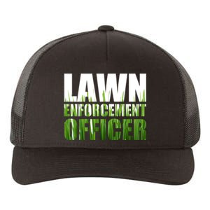 Lawn Enforcement Officer Grass Cutting Mowing Landscape Gift Yupoong Adult 5-Panel Trucker Hat