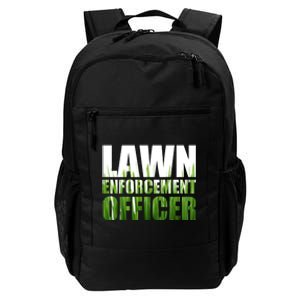 Lawn Enforcement Officer Grass Cutting Mowing Landscape Gift Daily Commute Backpack