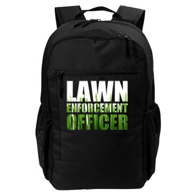 Lawn Enforcement Officer Grass Cutting Mowing Landscape Gift Daily Commute Backpack