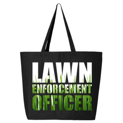 Lawn Enforcement Officer Grass Cutting Mowing Landscape Gift 25L Jumbo Tote