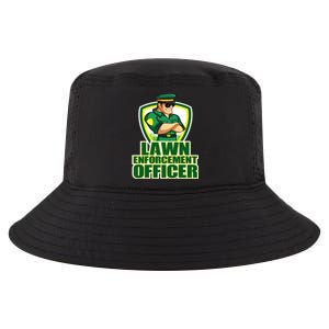 Lawn Enforcement Officer Grass Mowing Dad Fathers Day Gift Cool Comfort Performance Bucket Hat