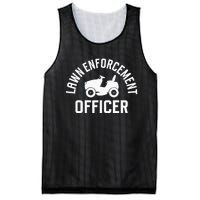 Lawn Enforcement Officer Funny Gardening Lawn Mower Mesh Reversible Basketball Jersey Tank