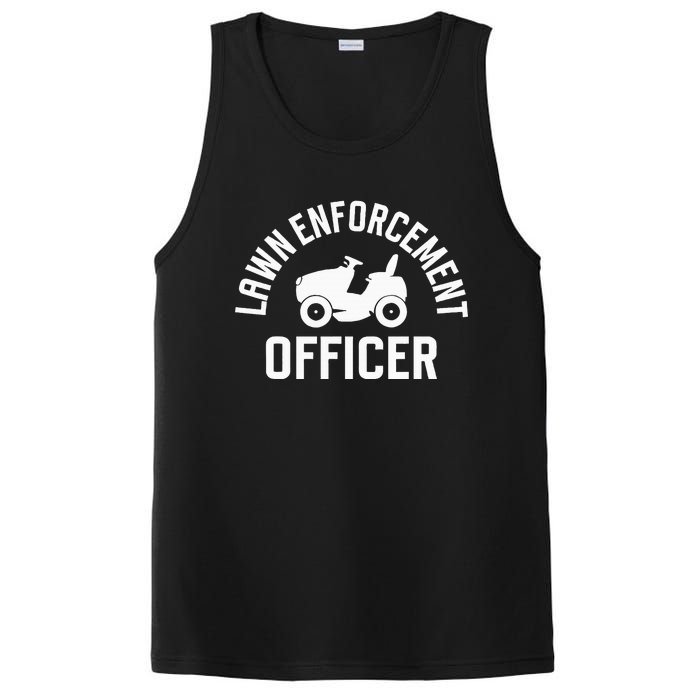 Lawn Enforcement Officer Funny Gardening Lawn Mower PosiCharge Competitor Tank