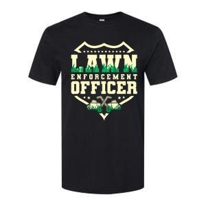 Lawn Enforcement Officer Lawn Care Softstyle CVC T-Shirt