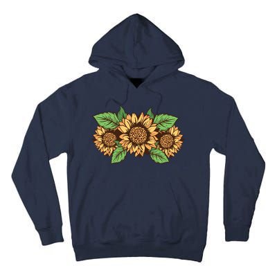 Leopard Flowers Tall Hoodie