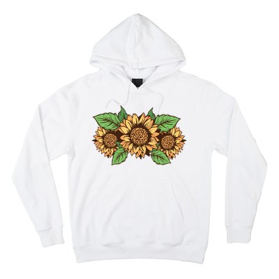 Leopard Flowers Hoodie