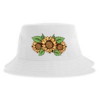 Leopard Flowers Sustainable Bucket Hat