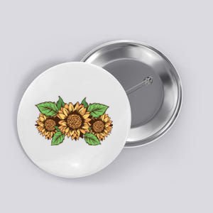 Leopard Flowers Button