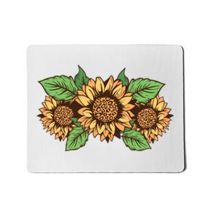 Leopard Flowers Mousepad