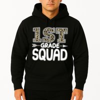 Leopard Print 1st Grade Squad Hoodie