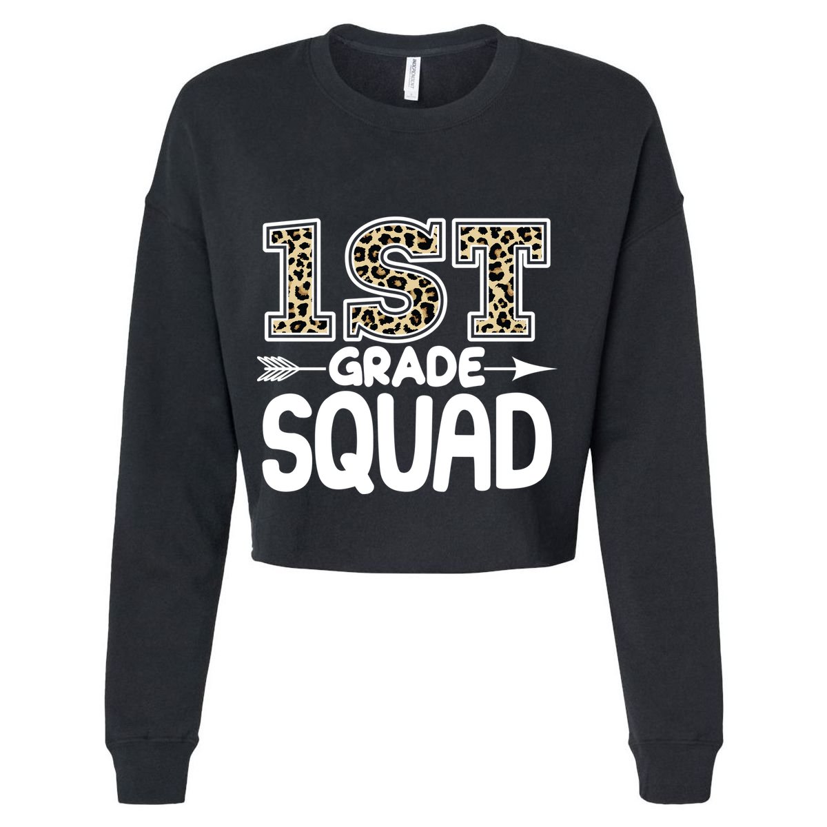 Leopard Print 1st Grade Squad Sustainable Bucket Hat