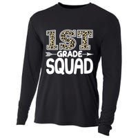 Leopard Print 1st Grade Squad Cooling Performance Long Sleeve Crew