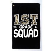 Leopard Print 1st Grade Squad Golf Towel