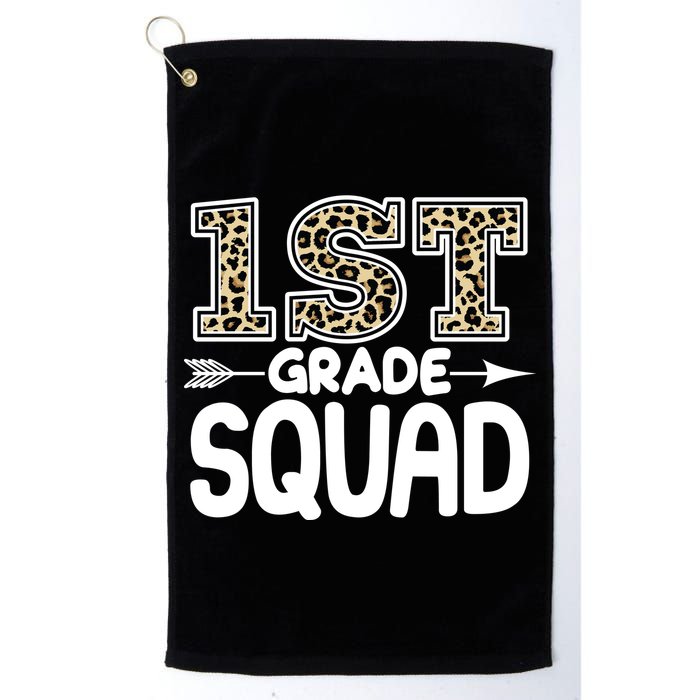 Leopard Print 1st Grade Squad Golf Towel