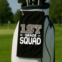 Leopard Print 1st Grade Squad Golf Towel