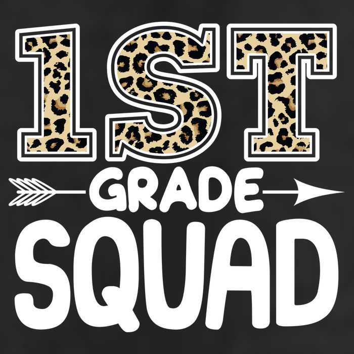 Leopard Print 1st Grade Squad Golf Towel