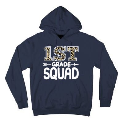 Leopard Print 1st Grade Squad Tall Hoodie