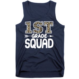 Leopard Print 1st Grade Squad Tank Top