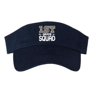 Leopard Print 1st Grade Squad Valucap Bio-Washed Visor