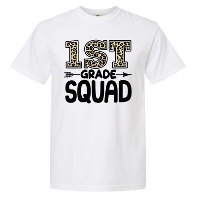 Leopard Print 1st Grade Squad Garment-Dyed Heavyweight T-Shirt