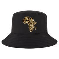 Leopard Print African Map Of Africa Cool Comfort Performance Bucket Hat