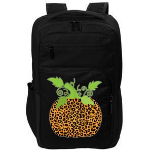 Leopard Print Pumpkin Impact Tech Backpack