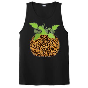 Leopard Print Pumpkin PosiCharge Competitor Tank