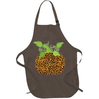 Leopard Print Pumpkin Apron
