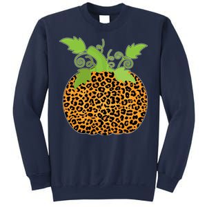 Leopard Print Pumpkin Sweatshirt