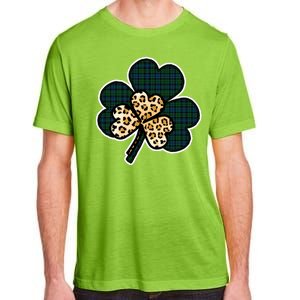 Leopard Shamrocks Clover Adult ChromaSoft Performance T-Shirt