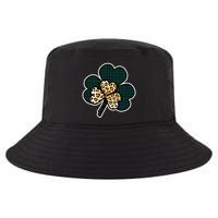 Leopard Shamrocks Clover Cool Comfort Performance Bucket Hat