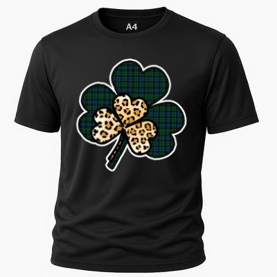 Leopard Shamrocks Clover Performance Shirt